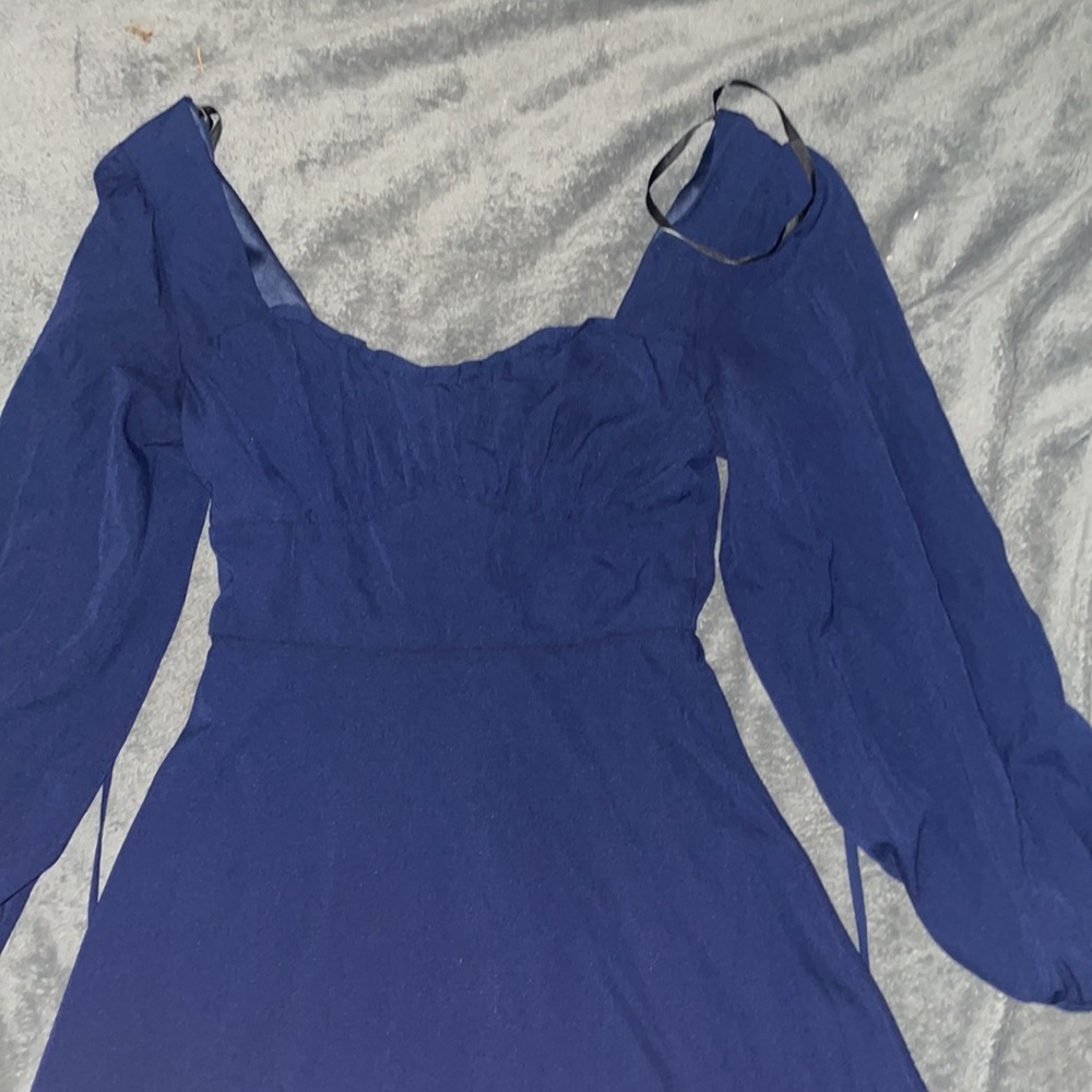 B Darlin Ruffle Sweetheart Neck - Picture 3 of 5
